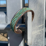 Beaded cuff-Western Culture Leather