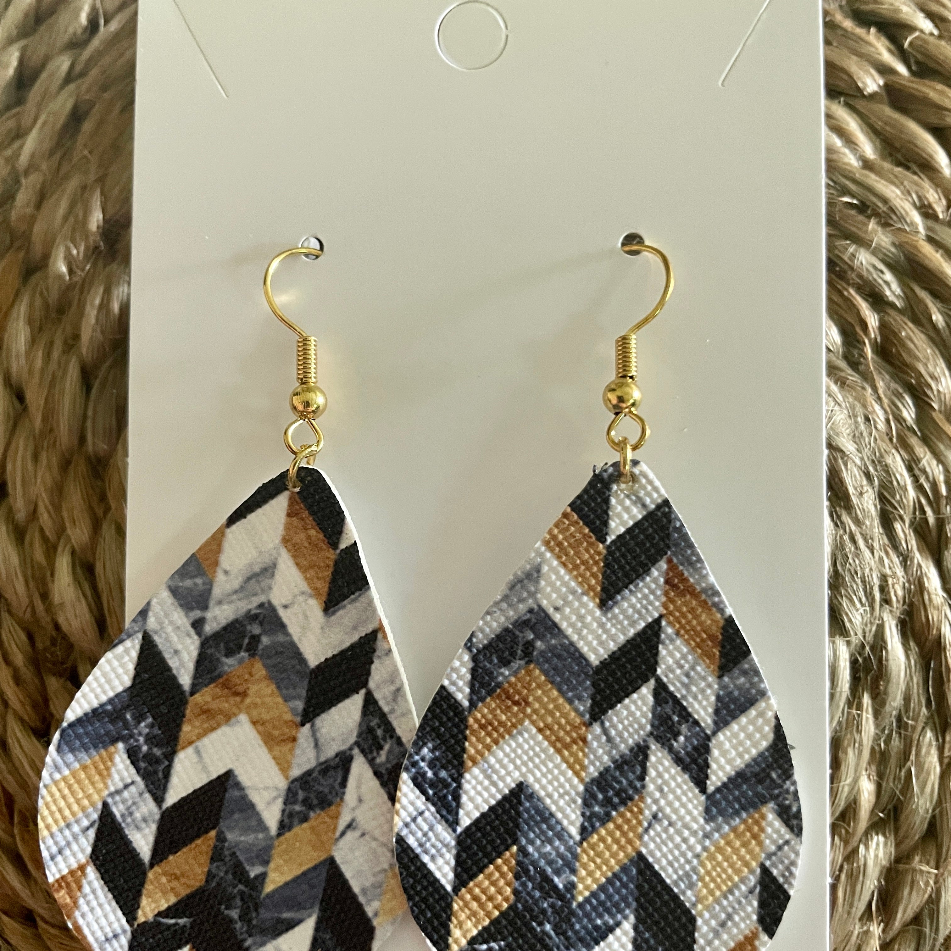 Delilah earring-Western Culture Leather