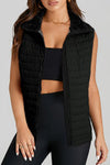Black Puffer Vest-Western Culture Leather