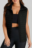 Black Puffer Vest-Western Culture Leather