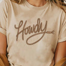 HOWDY tee-Western Culture Leather