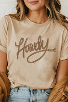 HOWDY tee-Western Culture Leather
