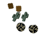 Stud Earrings-Western Culture Leather