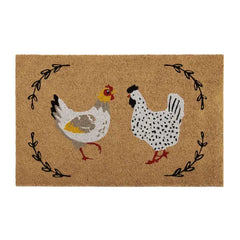 Henrietta Chook Door Mat-Western Culture Leather