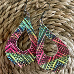 Western Dangle teardrop-Western Culture Leather