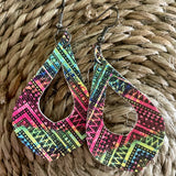 Western Dangle teardrop-Western Culture Leather