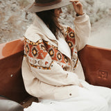 Signature Rarebird Cream Jacket - Unisex-Western Culture Leather