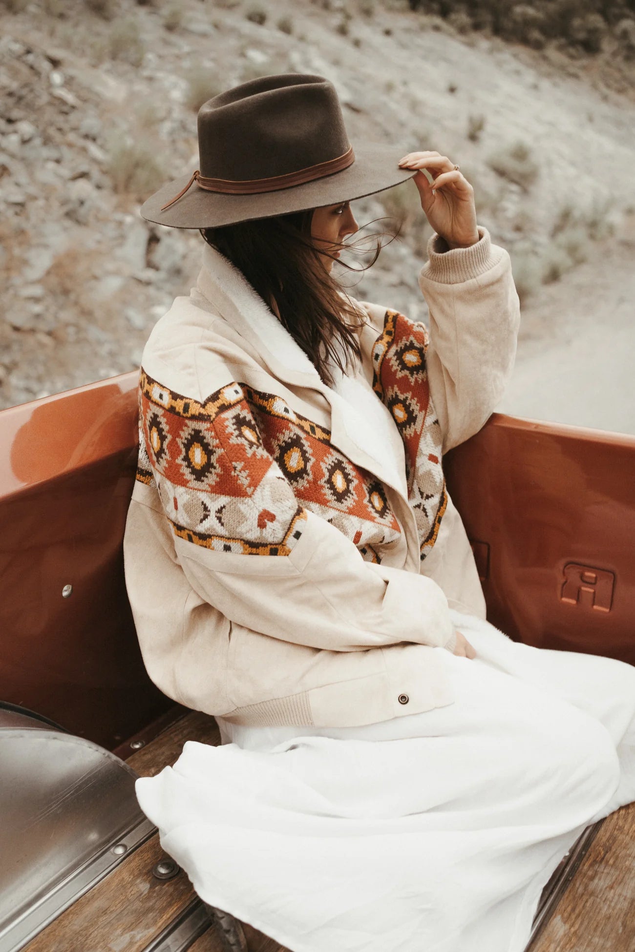 Signature Rarebird Cream Jacket - Unisex-Western Culture Leather