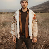 Signature Rarebird Cream Jacket - Unisex-Western Culture Leather