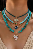 Kianna Necklace Set-Western Culture Leather