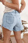 Daisy Denim Shorts-Western Culture Leather