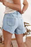 Daisy Denim Shorts-Western Culture Leather