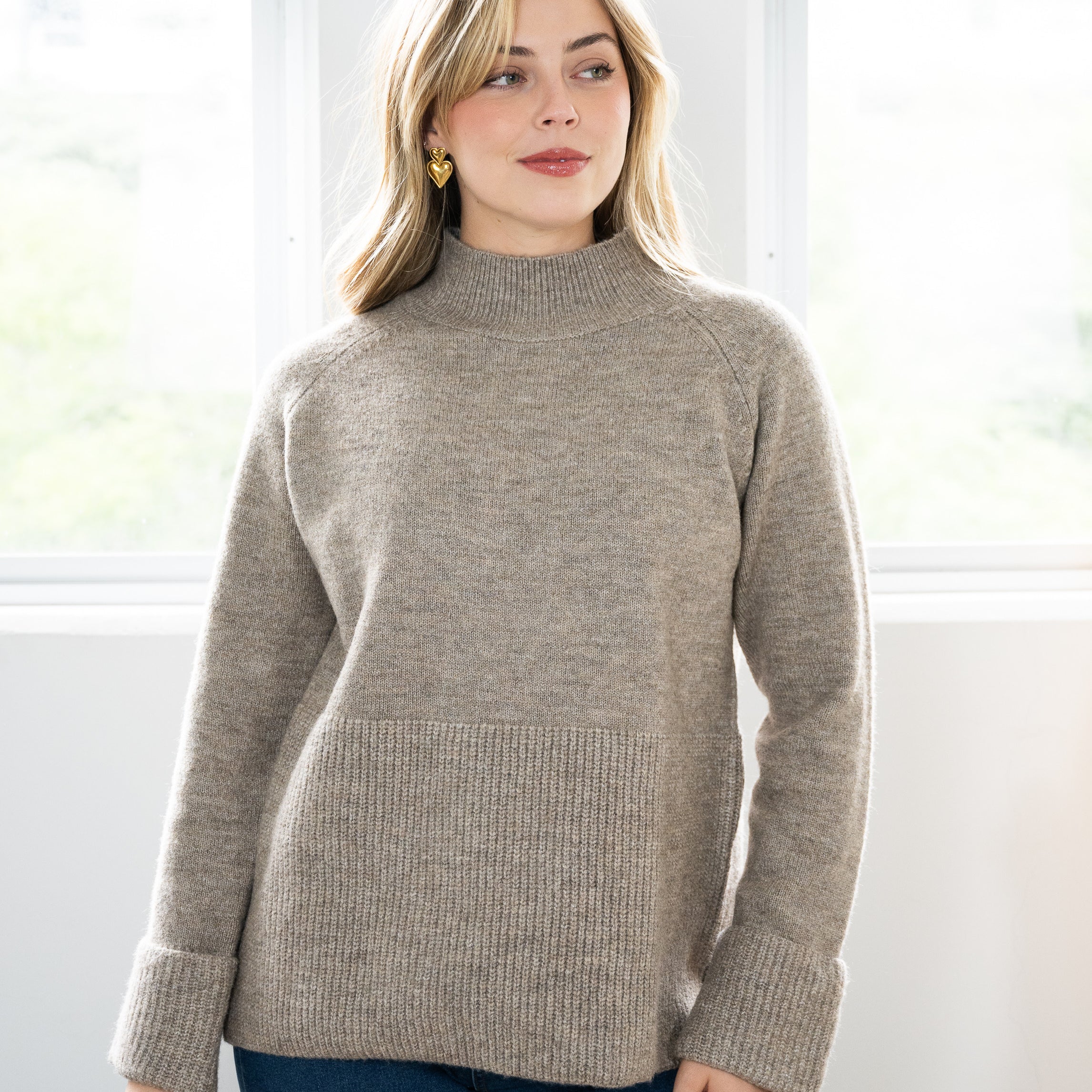 Bronte Knit-Western Culture Leather