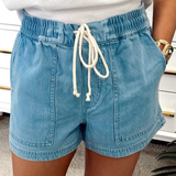 Daisy Denim Shorts-Western Culture Leather