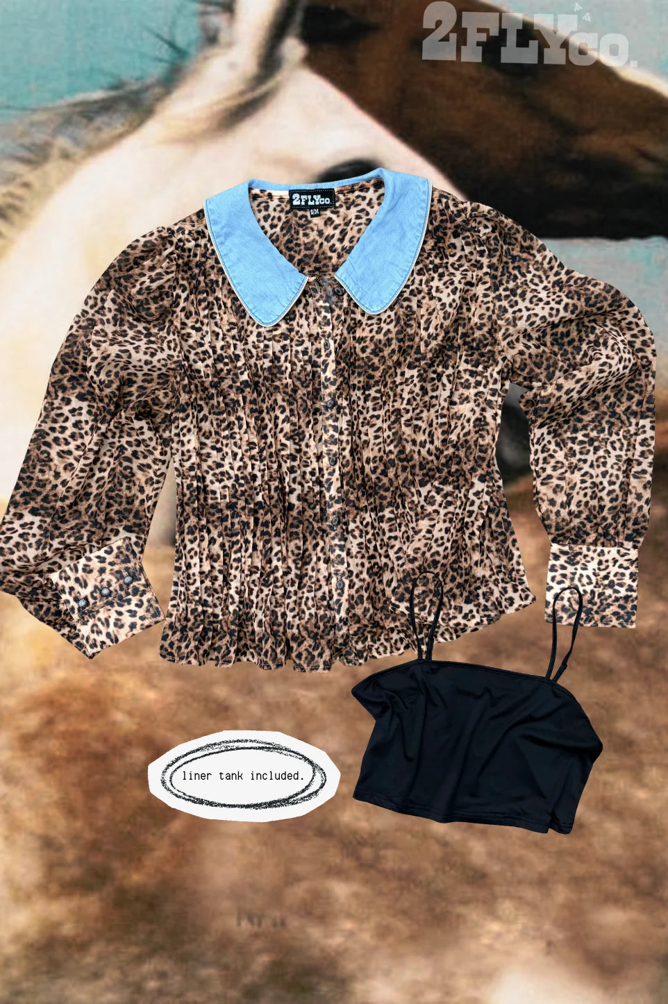 Dessert Fly Boom Blouse-Western Culture Leather