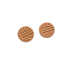 Stud Earrings-Western Culture Leather