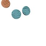 Stud Earrings-Western Culture Leather