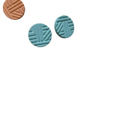 Stud Earrings-Western Culture Leather