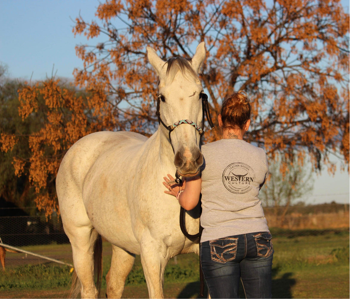 Ladies Merch T Shirt-Western Culture Leather