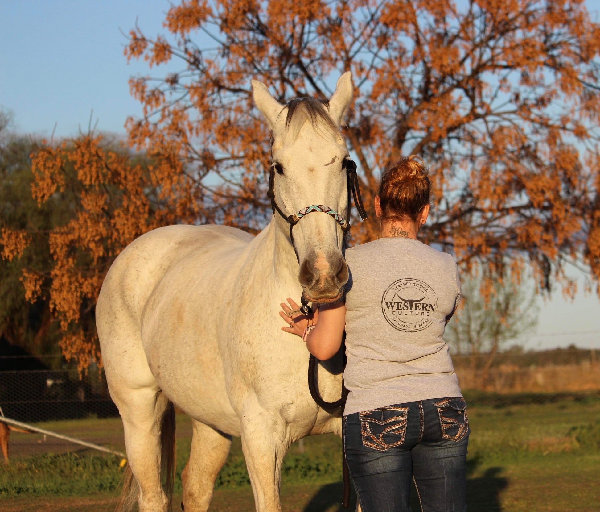 Ladies Merch T-Shirt-Western Culture Leather