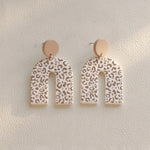 Leopard Dangles-Western Culture Leather