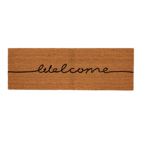 Long Welcome - Door Mat-Western Culture Leather