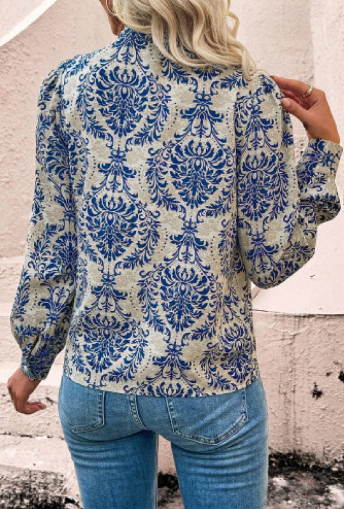 Paisley Blouse-Western Culture Leather