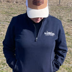 Half Zip Pull Over Jumper-Western Culture Leather