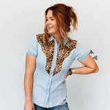 Kitty Fly Ranch Ladies Blouse-Western Culture Leather