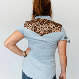 Kitty Fly Ranch Ladies Blouse-Western Culture Leather