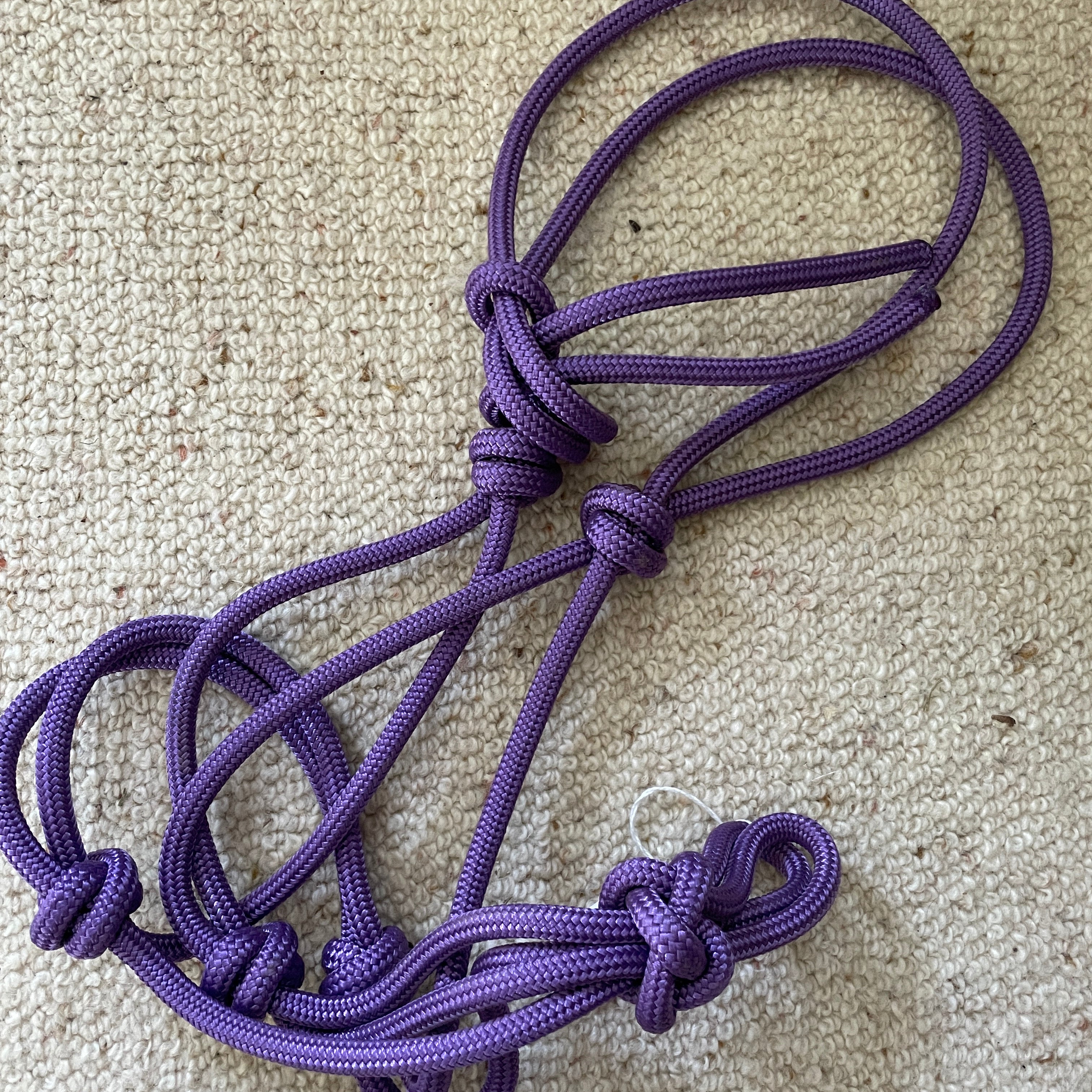 Rope Halter-Western Culture Leather