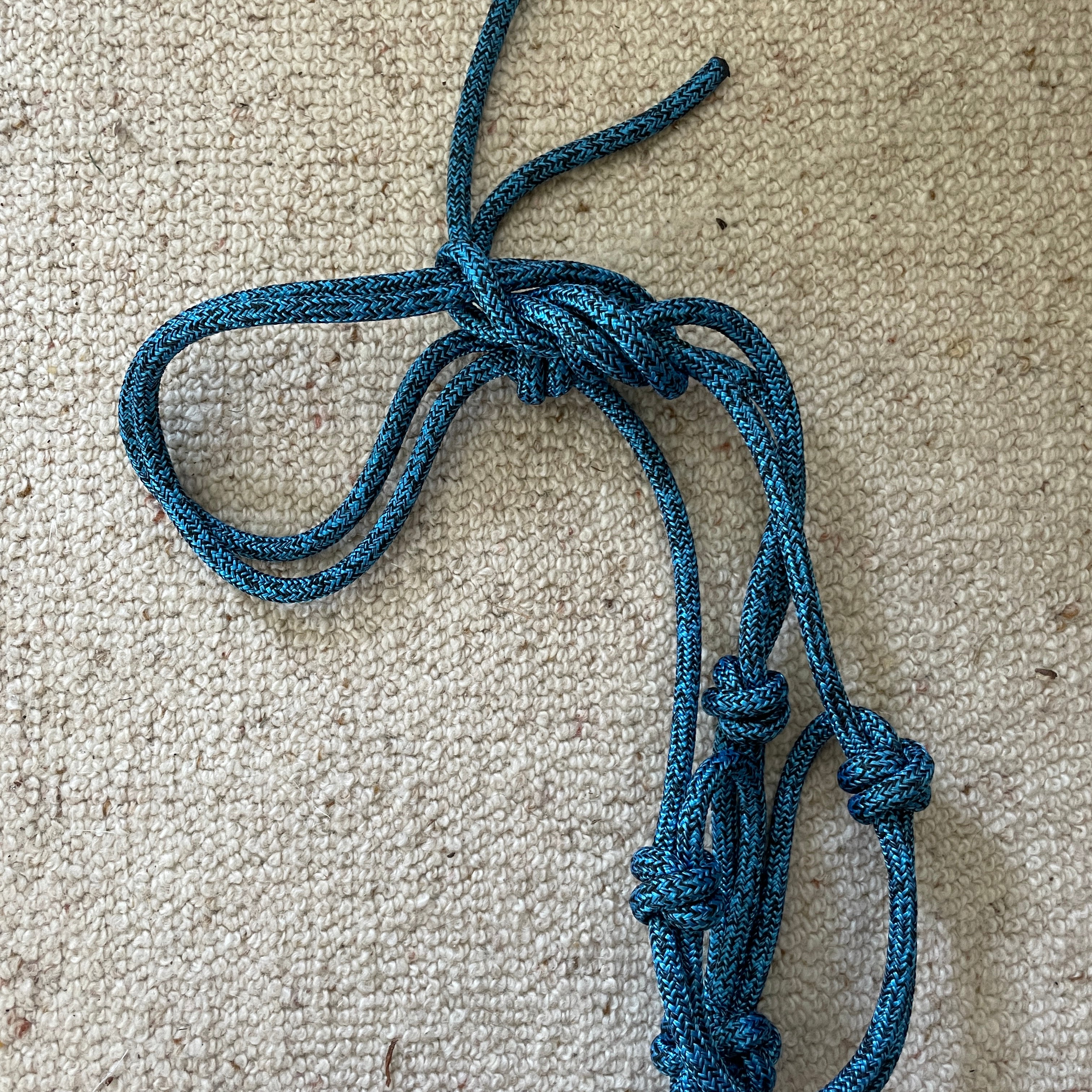 Rope Halter-Western Culture Leather