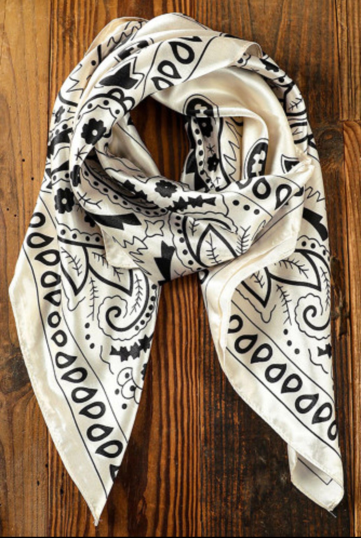 Wild Rag Silk Scarf-Western Culture Leather