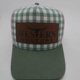 Western Culture Trucker Cap-Western Culture Leather