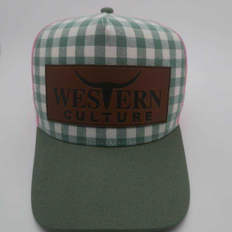 Western Culture Trucker Cap-Western Culture Leather