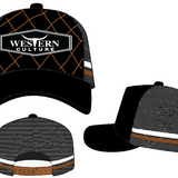 Western Culture Trucker Cap-Western Culture Leather