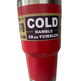 Ramble 30oz Tumbler-Western Culture Leather