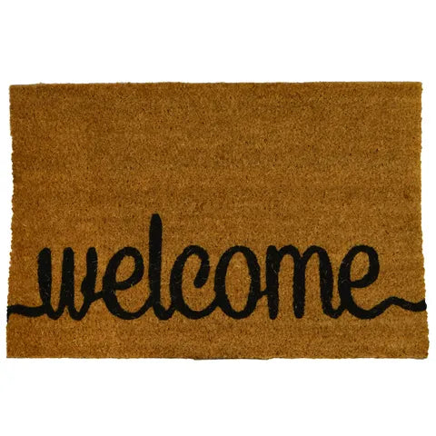 Welcome - Door Mat-Western Culture Leather