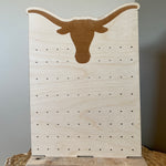 Longhorn earring board-Western Culture Leather