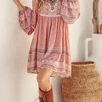 Lake Dress - Rose Dawn-Western Culture Leather