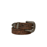 Embossed Belts-Western Culture Leather