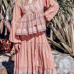 Serenity Blouse - Rose Dawn-Western Culture Leather