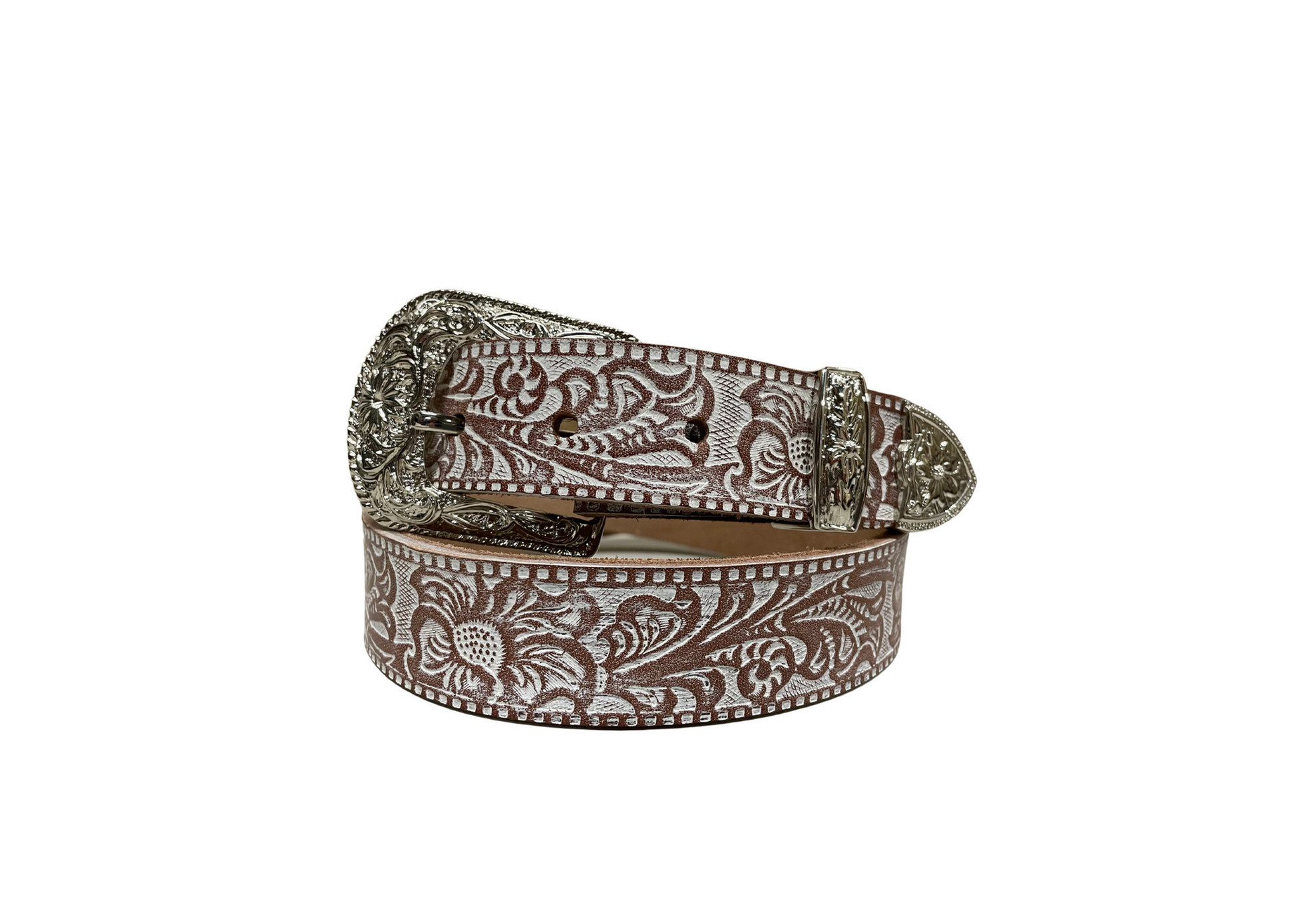 Embossed Belts-Western Culture Leather